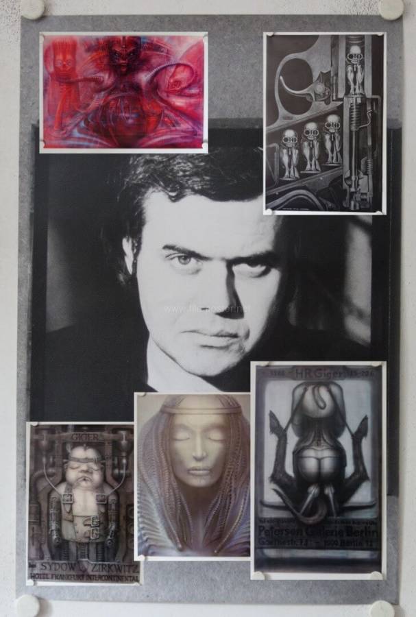 H.R. Giger Posterdrucke alte kommerzielle Plakatdrucke (6)